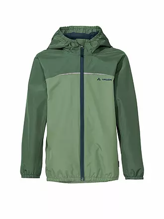 VAUDE | Chaqueta de lluvia para niños Turaco III | dunkelgrün